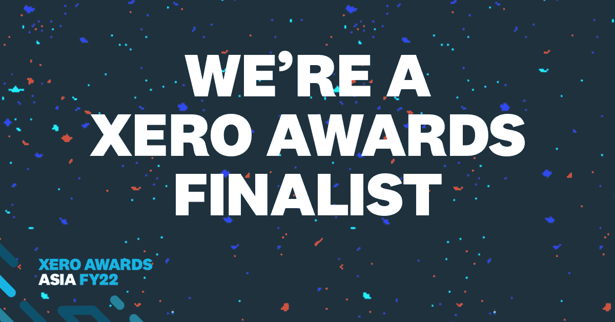 Xero award finalist 2021